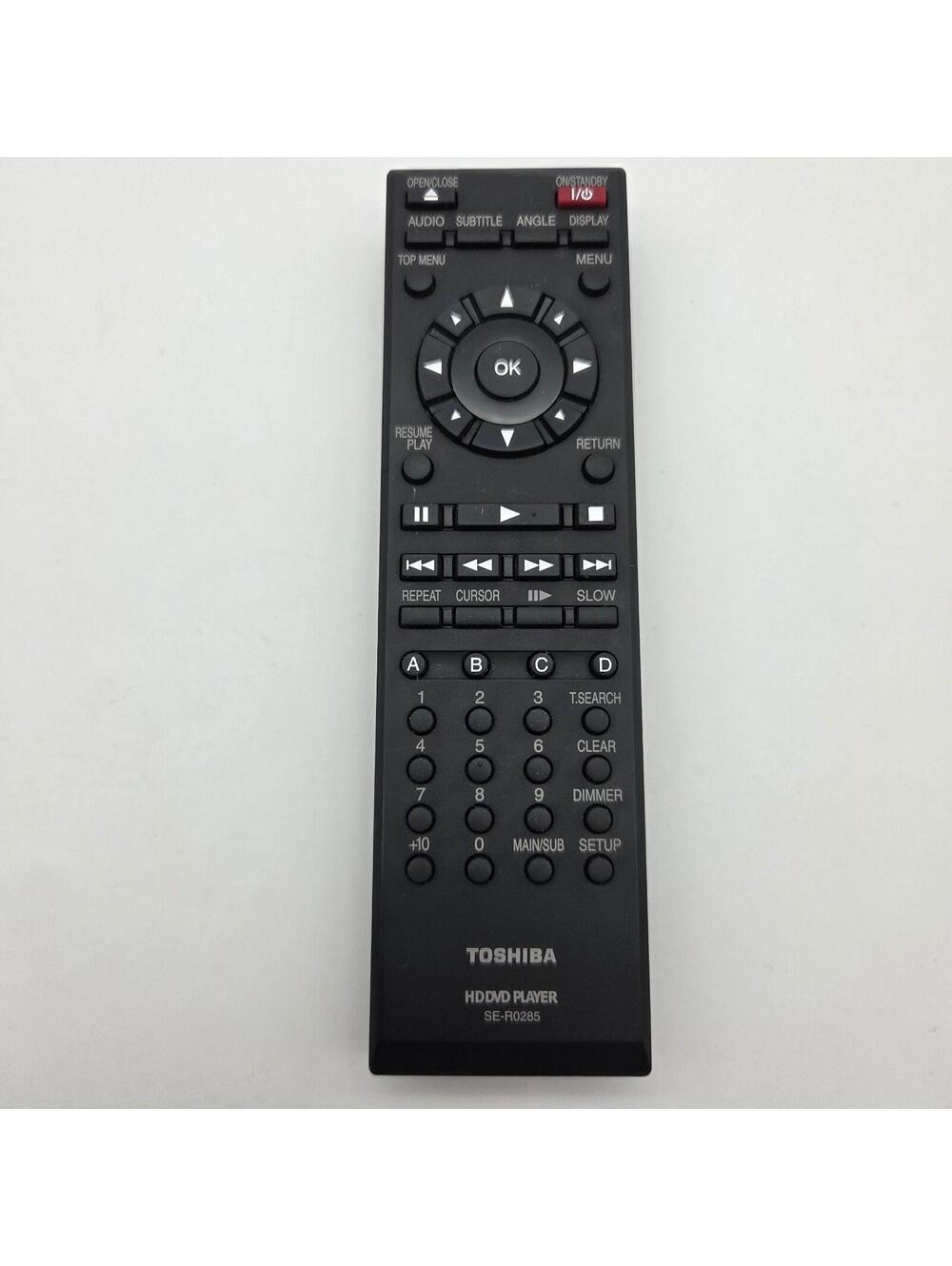 Genuine Toshiba SE-R0285 Remote Control For HD-A3 HD-A3KU HD-A3KC HD-A30 HD-A30K